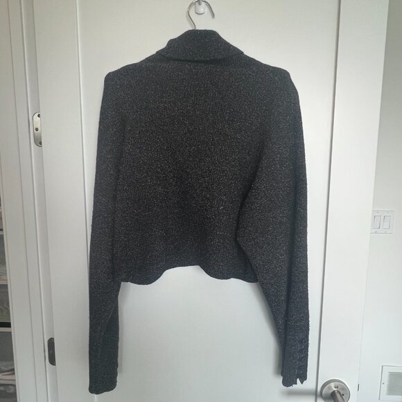 3.1 Phillip Lim speckled cropped turtleneck sweater - Picture 3 of 6